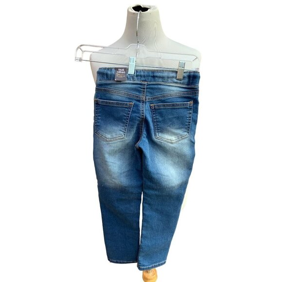 TRUE INDIGO NWT STRETCH KNIT DENIM GIRLS 5 POCKETS ALL SEASON PULL ON DRAWSTRING - Picture 10 of 13